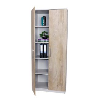 Шкаф двухдверный с полками