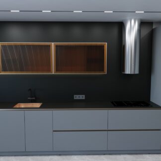 BUCĂTĂRIE DE SERIE — STONE GRAPHITE HOME