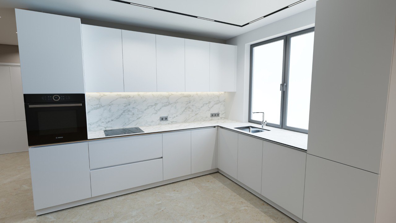 BUCĂTĂRIE DE SERIE — LORRA WHITE HOME