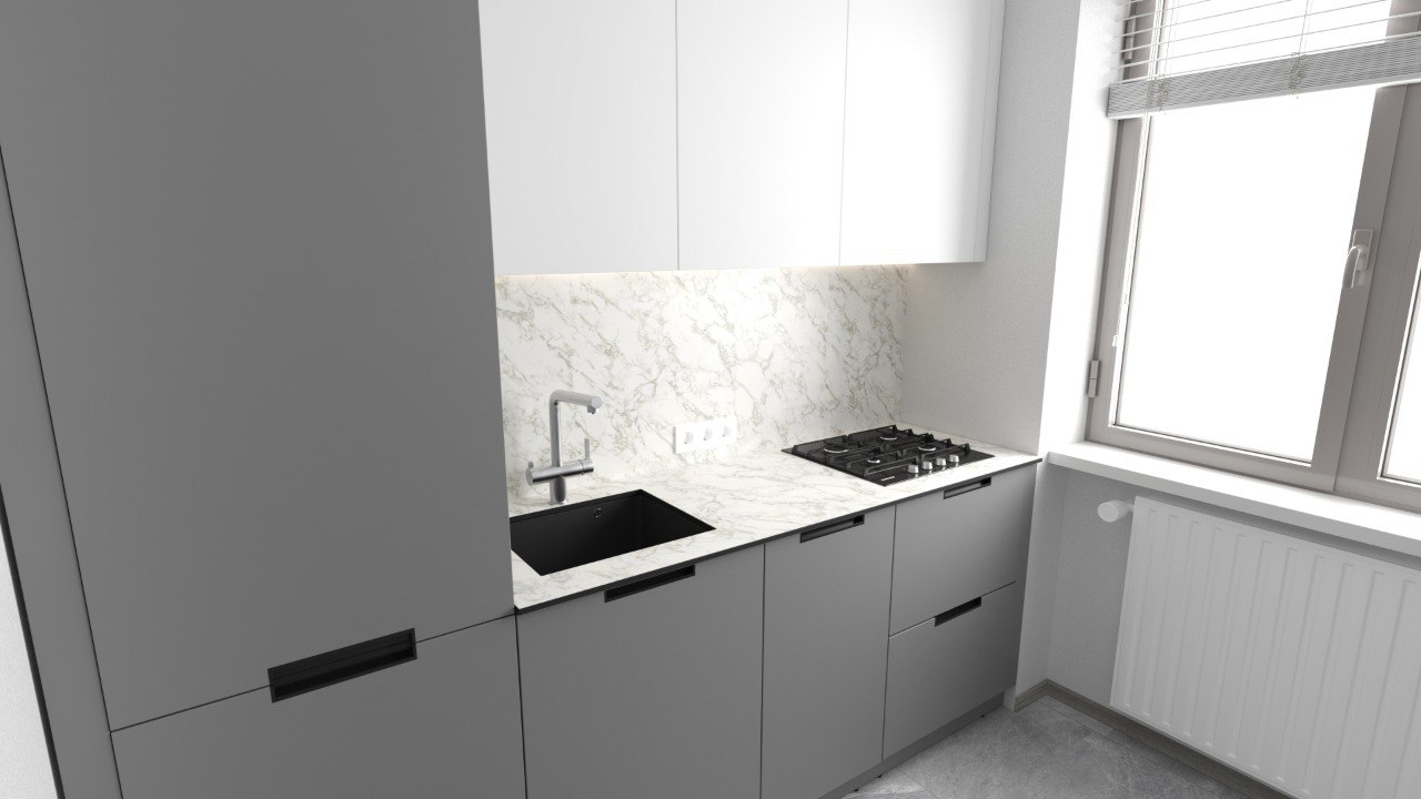 Серийная кухня — SILVER LINE HOME