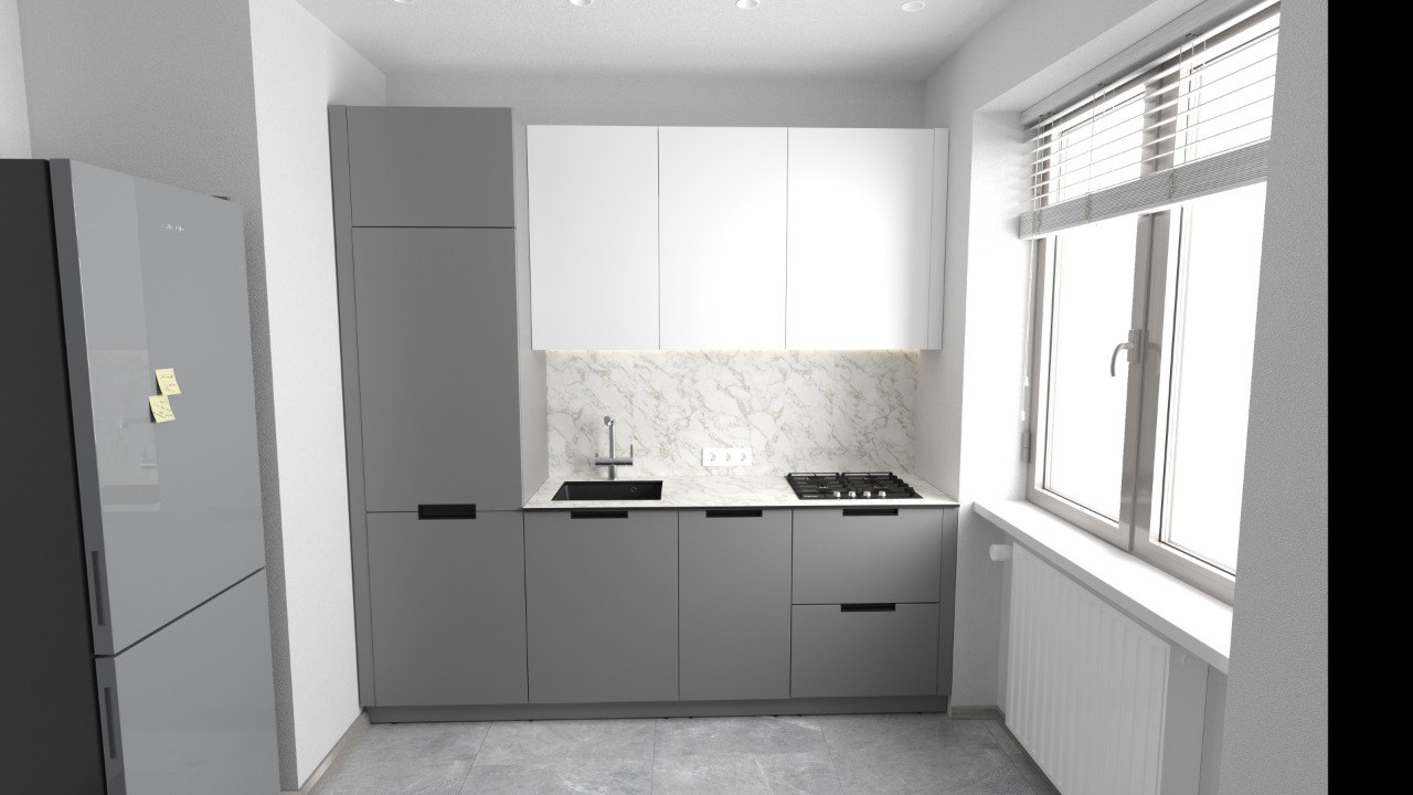 Серийная кухня — SILVER LINE HOME