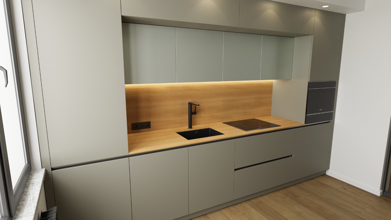 Серийная кухня — MINIMAL LUX HOME