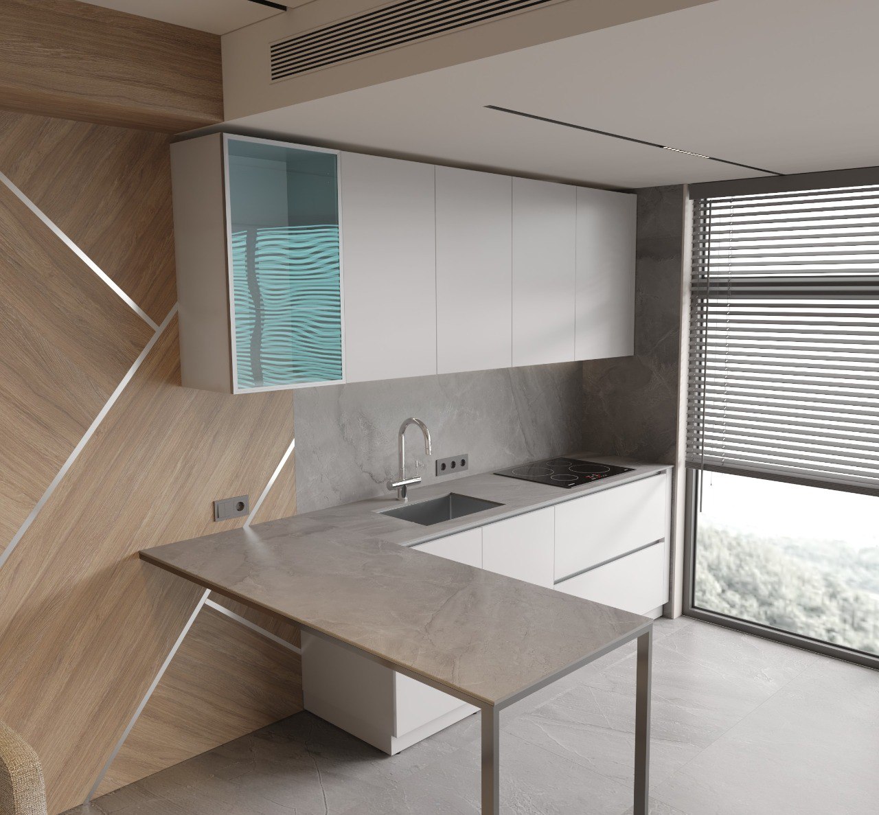 BUCĂTĂRIE DE SERIE — MINI SMART HOME